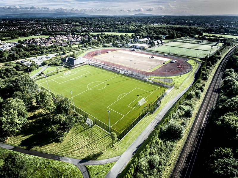 UCLan Sports Arena GreenFields UK